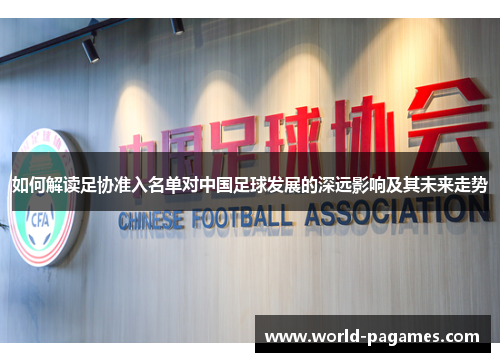 如何解读足协准入名单对中国足球发展的深远影响及其未来走势