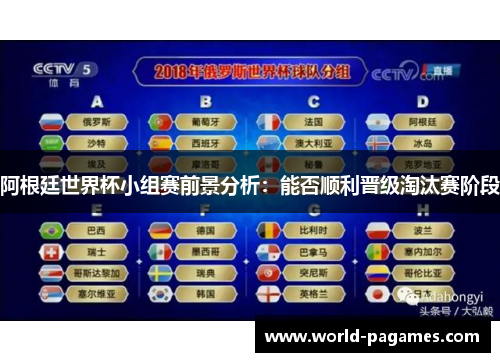 阿根廷世界杯小组赛前景分析：能否顺利晋级淘汰赛阶段